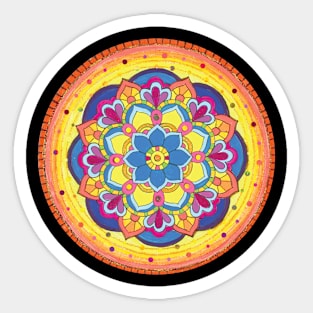 Mandala of Sun Sticker
